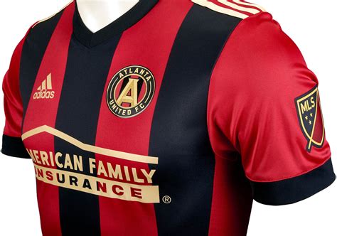 atlanta united fc adidas mls men's primary replica jersey|Atlanta United Jerseys, Atlanta United Uniforms .